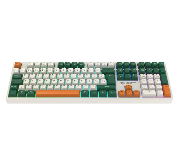 CANYON Klawiatura gamingowa Shadder GKW-11 Mech RGB Bezprzewodowa CND-SKBW11 - 1348466 - zdjęcie 2